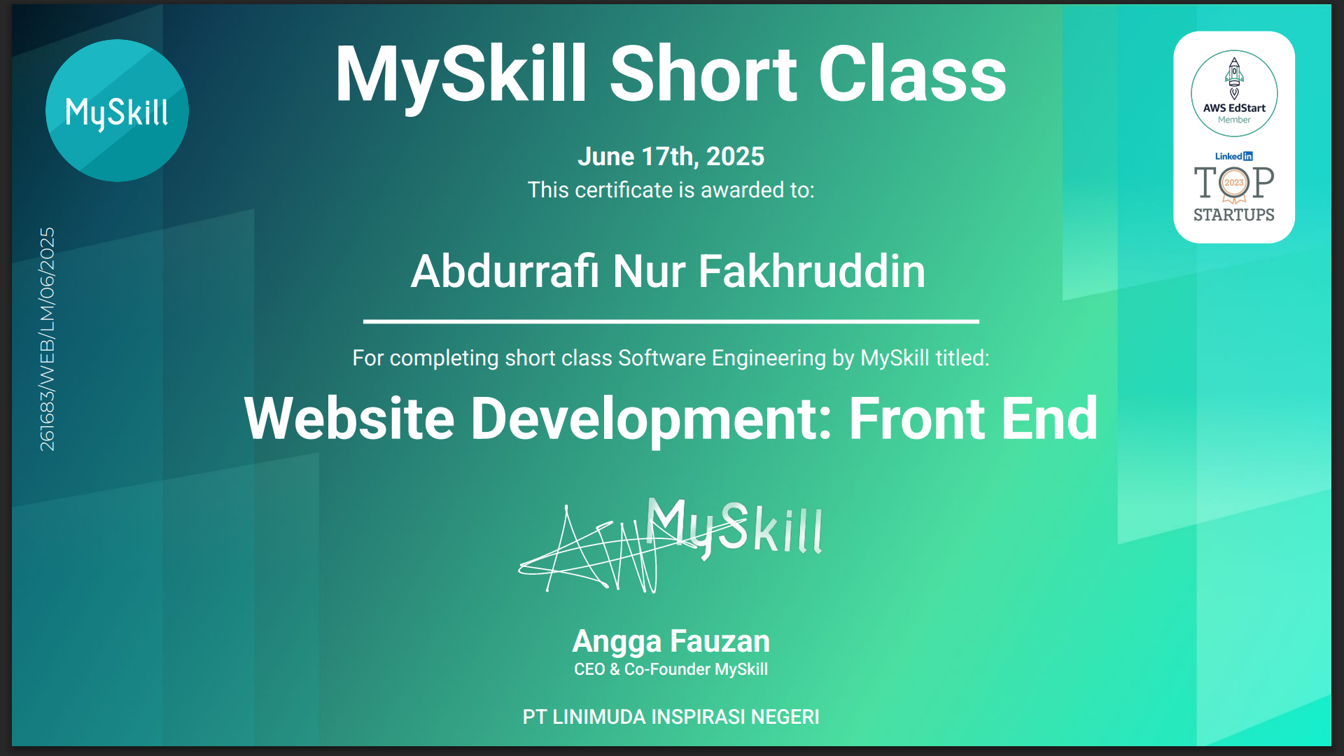 Sertifikat Web
