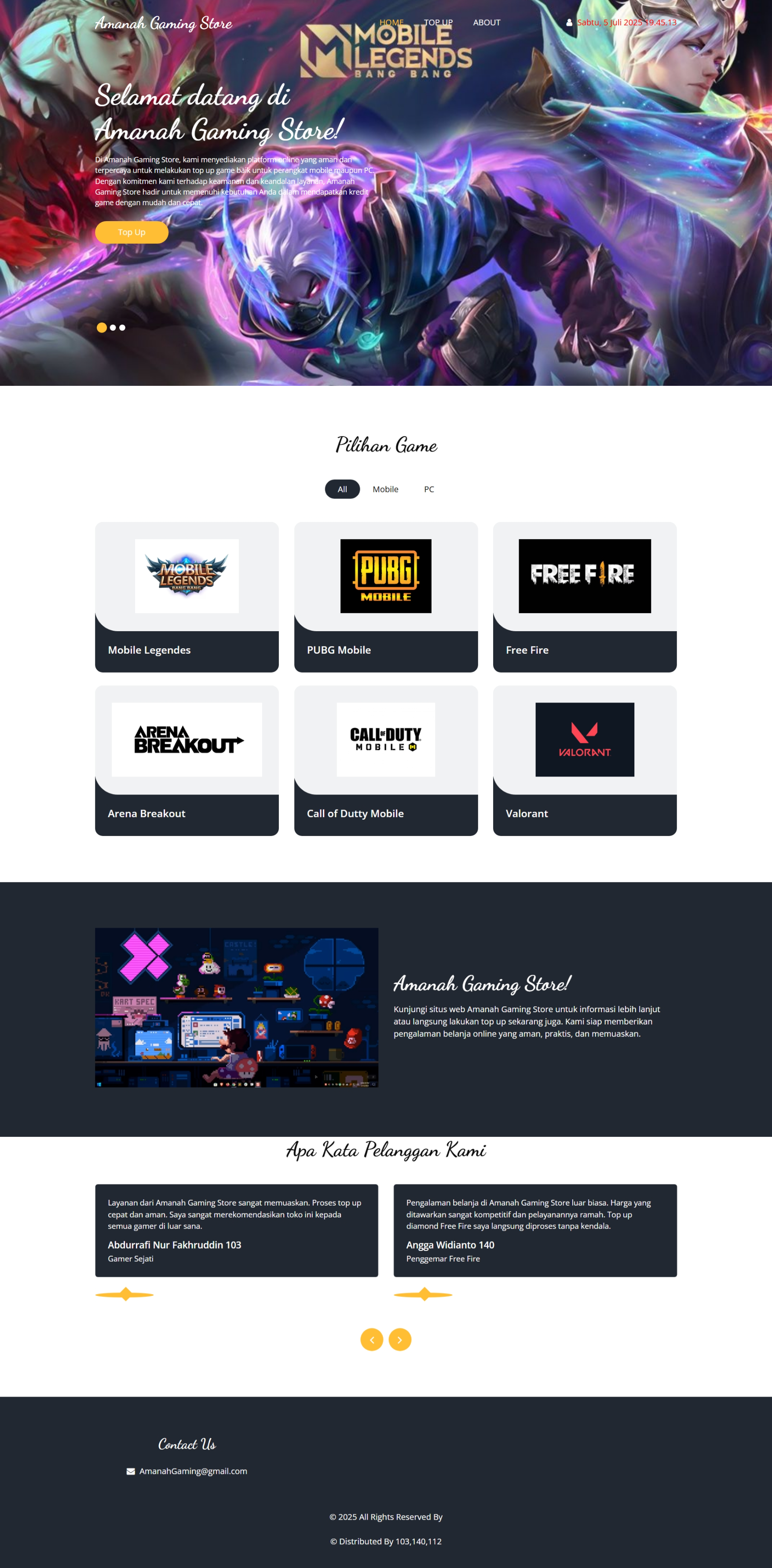 Amanah Gaming Store